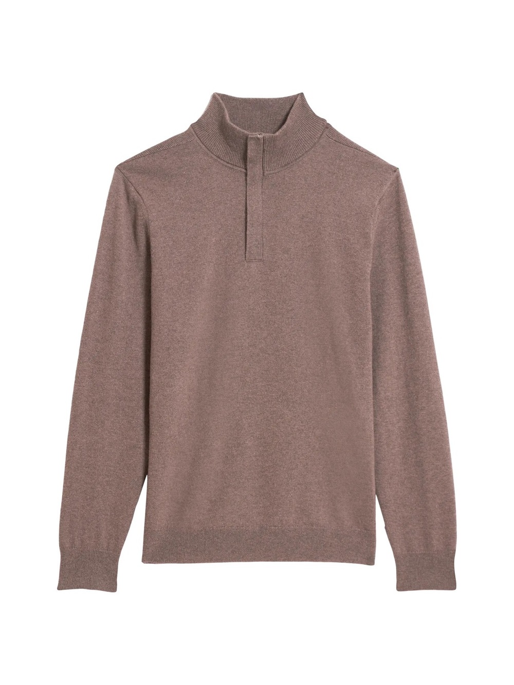 Theory Hilles Quarter-Zip Sweater in Cashmere